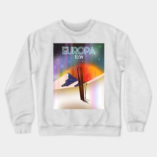 Europa To Ski Crewneck Sweatshirt